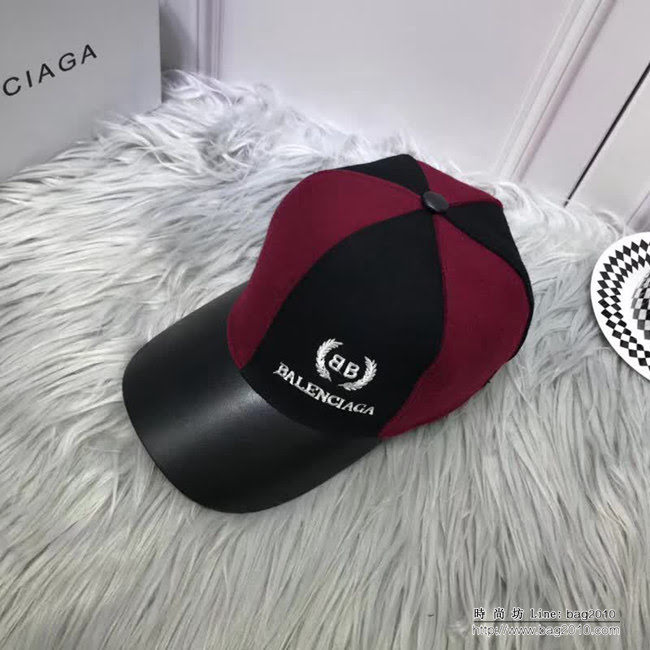 BALENCIAGA巴黎世家 秋冬新品 原版最新款鴨舌帽 海軍女裝帽 LLWJ6997